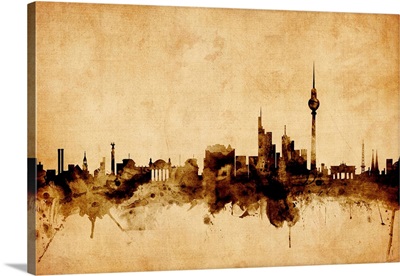 Berlin Germany Skyline