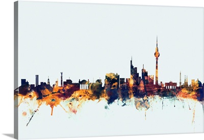 Berlin Germany Skyline