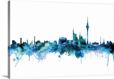 Berlin Germany Skyline