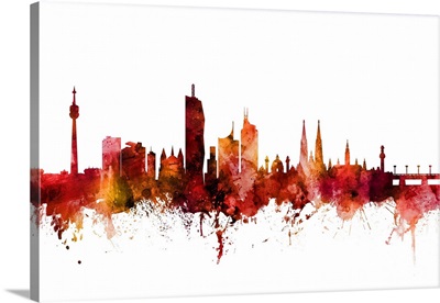 Vienna Austria Skyline