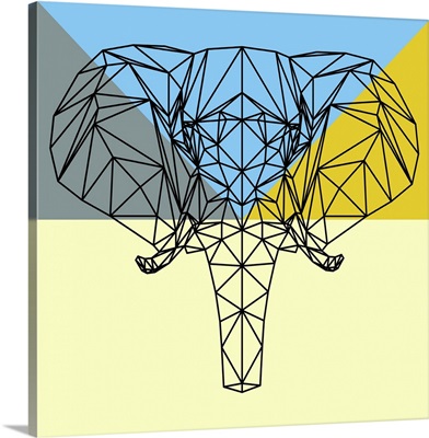 Party Elephant Polygon