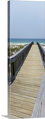 Boardwalk on the beach, Bon Secour National Wildlife Refuge, Bon Secour, Gulf Shores, Alabama