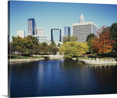 Buildings in a city, Charlotte, North Carolina