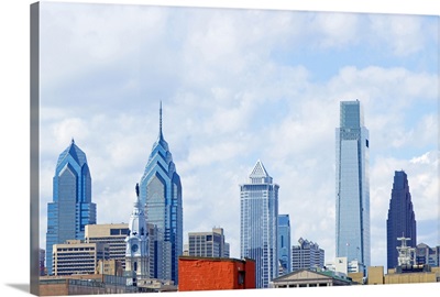 Buildings in a city, Comcast Center, Center City, Philadelphia, Philadelphia County, Pennsylvania