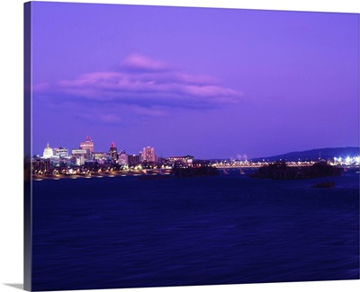 Buildings on the waterfront, Harrisburg, Pennsylvania