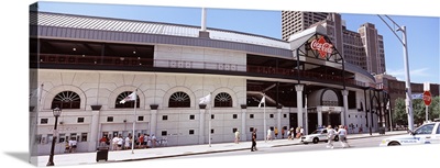 Facade of a baseball stadium, Coca Cola Field, Buffalo, Erie County, New York State