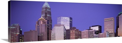 North Carolina, Charlotte, Skyscrapers in a city