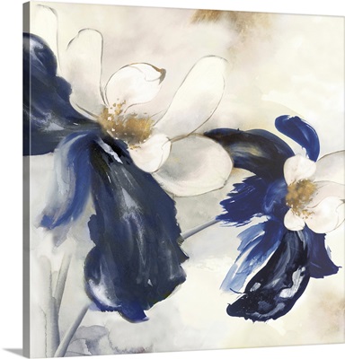 Blue Blossom Florals I