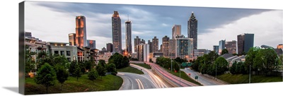 Atlanta, Georgia Skyline in the Early Evening