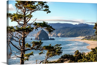 Cannon Beach Landscape, Haystack Rock, Oregon