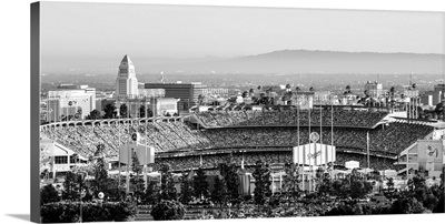 Dodger Stadium, Los Angeles, California, at Night - Panoramic