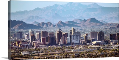 Phoenix, AZ Hazy Skyline