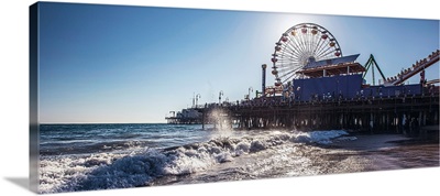 Santa Monica Pier, Los Angeles, California - Panoramic