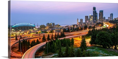 Seattle Skyline at Night