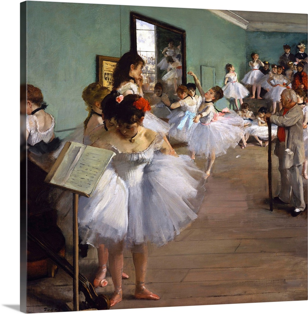 This work and its variant in the Musee d'Orsay, Paris, represent the most ambitious paintings Degas devoted to the theme o...