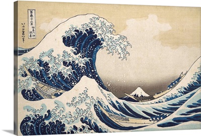 Under the Wave off Kanagawa, from the series Thirty-six Views of Mount Fuji, Original