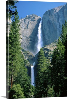 Upper and Lower Yosemite Falls, California