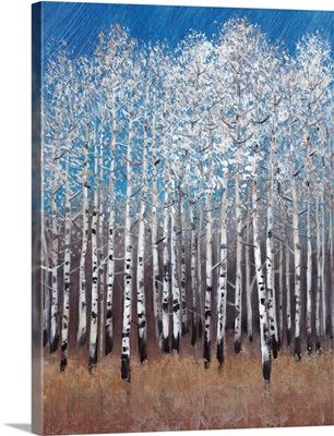 Cobalt Birches II