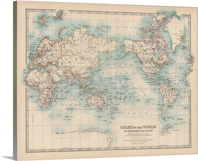 Johnston's Chart of the World