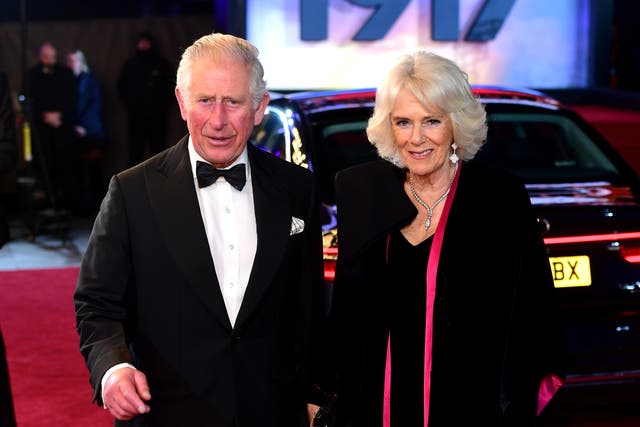 The Prince of Wales and the Duchess of Cornwall (Ian West/PA)