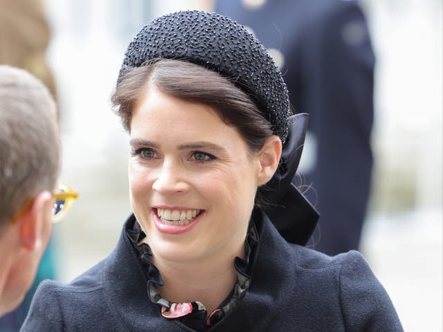 <p>Princess Eugenie in March 2022</p>