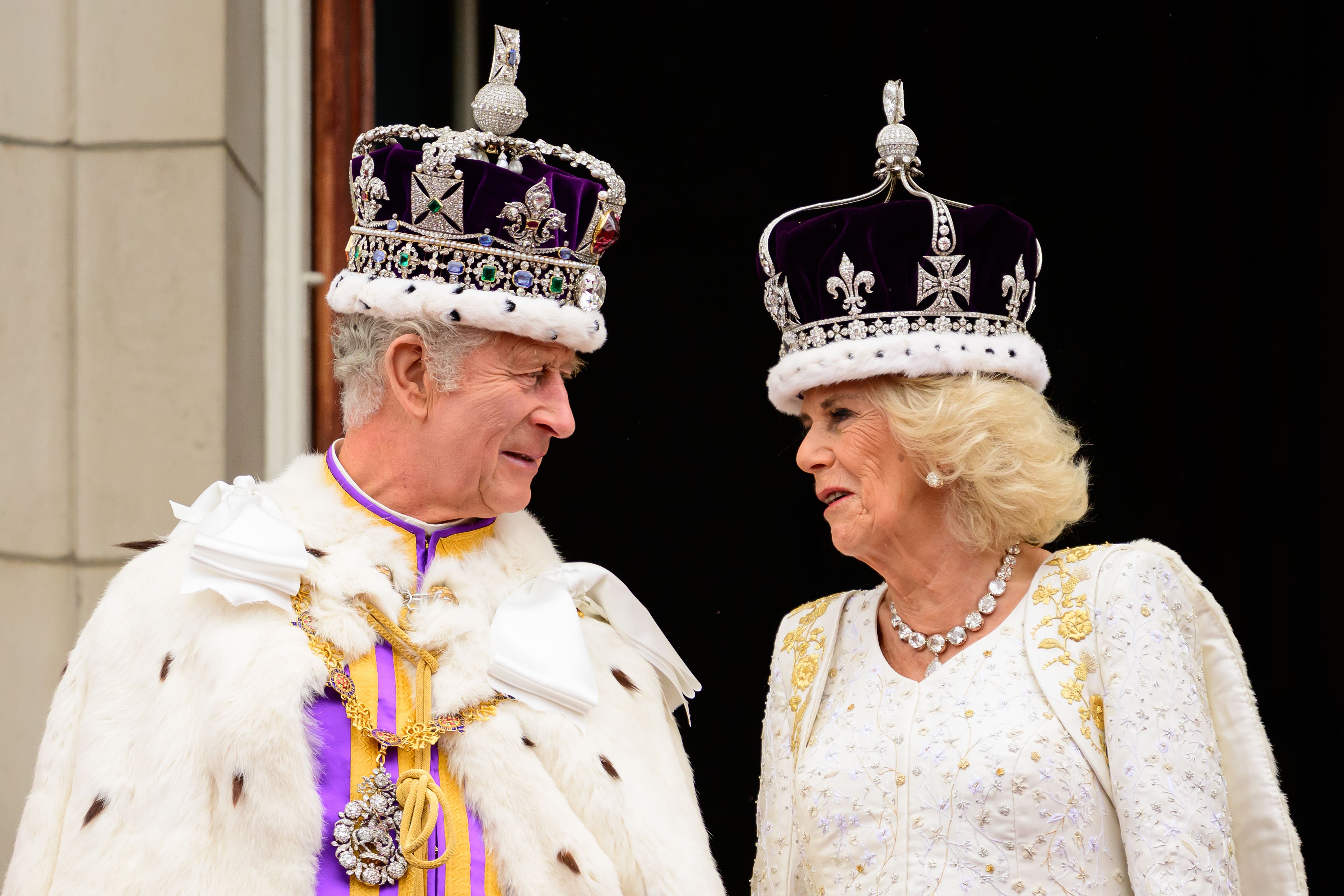 The King and Queen have topped Tatler’s Social Power Index for 2023, after also taking first place last year (Leon Neal/PA)