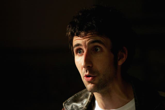 <p>Mark Watson addresses guests at the launch of the Melbourne International Comedy Festival at Melbourne Town Hall on April 3, 2007 </p>