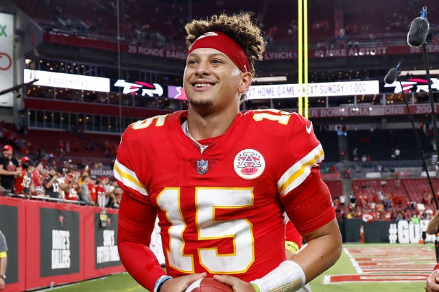 <p>Kansas City Chiefs quaterback Patrick Mahomes is set to play the Super Bowl on Sunday </p>