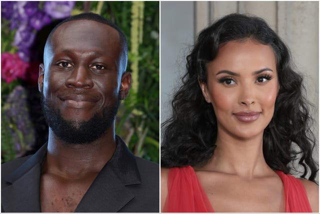 <p>Stormzy and Maya Jama </p>