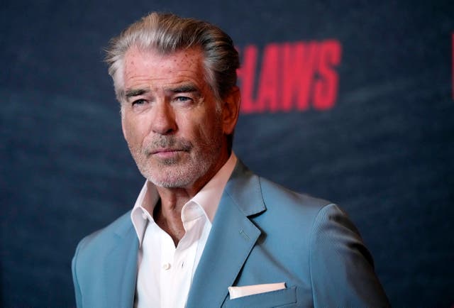 <p>Pierce Brosnan in Los Angeles in 2023 </p>