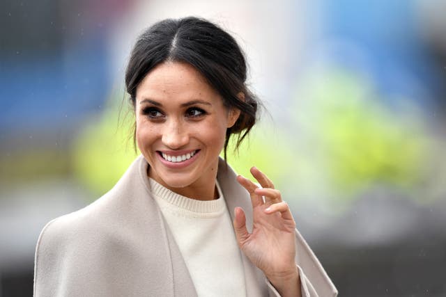 <p>Meghan Markle in Northern Ireland in 2018</p>