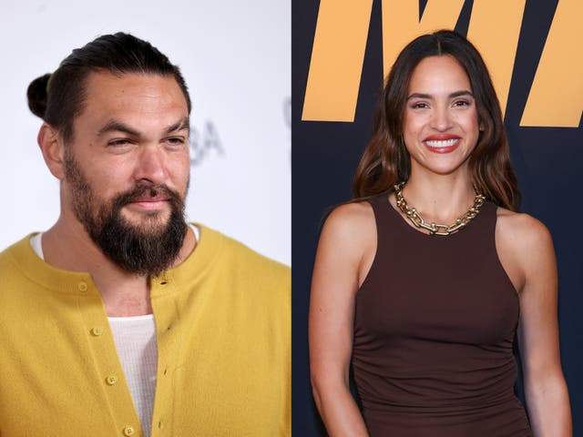 <p>Jason Momoa confirms new relationship with actor Adria Arjona</p>