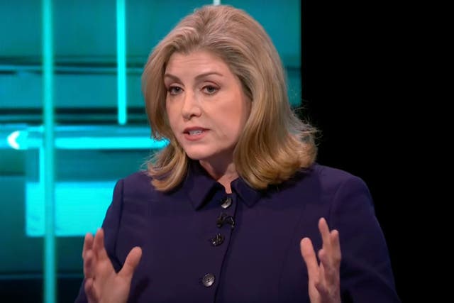 <p>Since the start of the election campaign, Mordaunt has represented the Conservatives in two seven-party television debates</p>