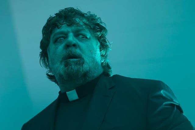 <p>Russell Crowe in ‘The Exorcism’ </p>