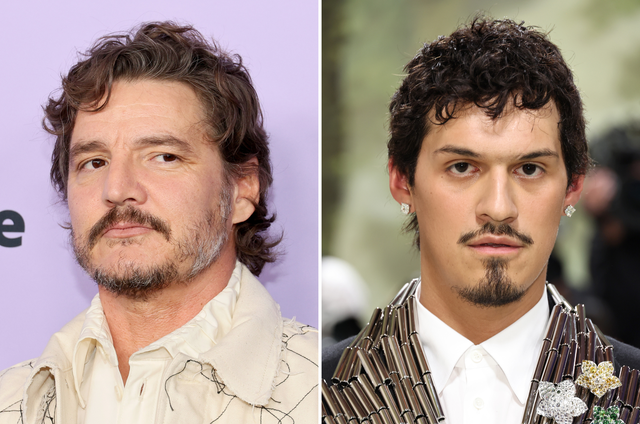 <p>Pedro Pascal and Omar Apollo</p>