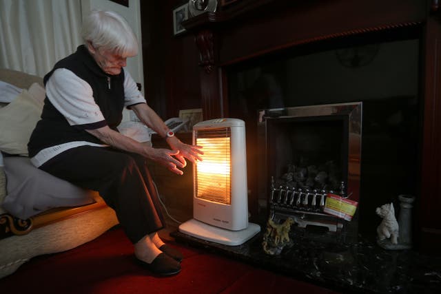 <p>A pensioner denied the winter fuel payment could see a real-term increase of 15 per cent in their energy bill</p>