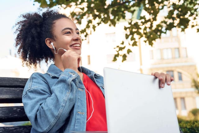 Some 12% of youngsters sell items online and 3% aspire to be online influencers, according to Starling Bank (Alamy/PA)