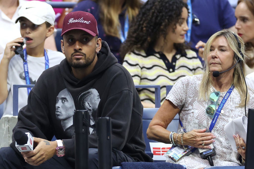 Nick Kyrgios is working with ESPN at the US Open