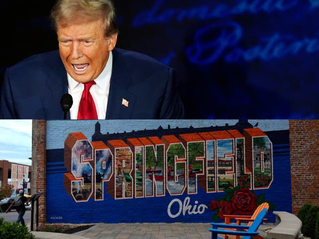 <p>Donald Trump’s conspiracy theories about Haitian immigrants eating pets in Springfield, Ohio, have resulted in death threats </p>