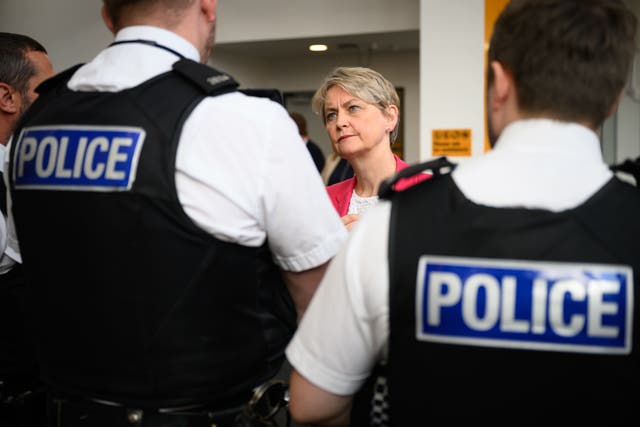 <p>Home Secretary Yvette Cooper is unveiling a string of major police reforms </p>