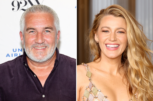 <p>Paul Hollywood and Blake Lively</p>