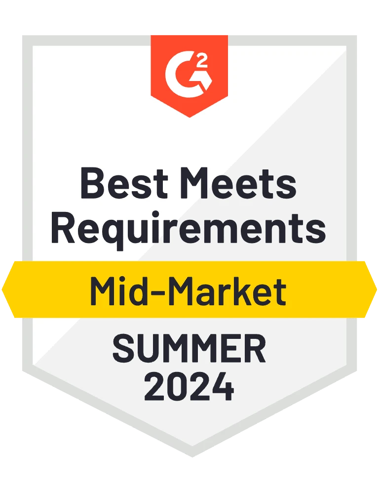 InEvent best meets requirements summer 2024