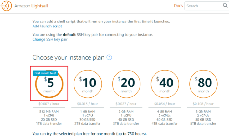 AWS Lightsail