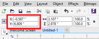 CorelDRAW Usage of Objects