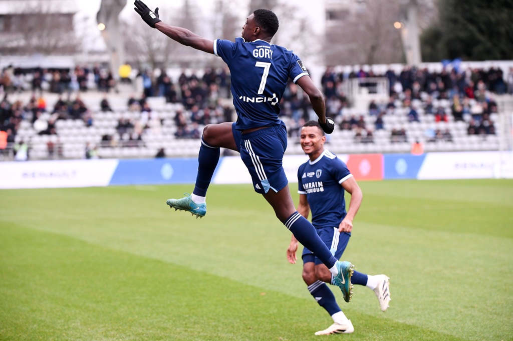 07 Alimami GORY (pfc) during the Ligue 2 BKT match between Paris and Red Star at Stade Charlety on January 25, 2025 in Paris, France. (Photo by Philippe Lecoeur/FEP/Icon Sport) - Photo by Icon Sport