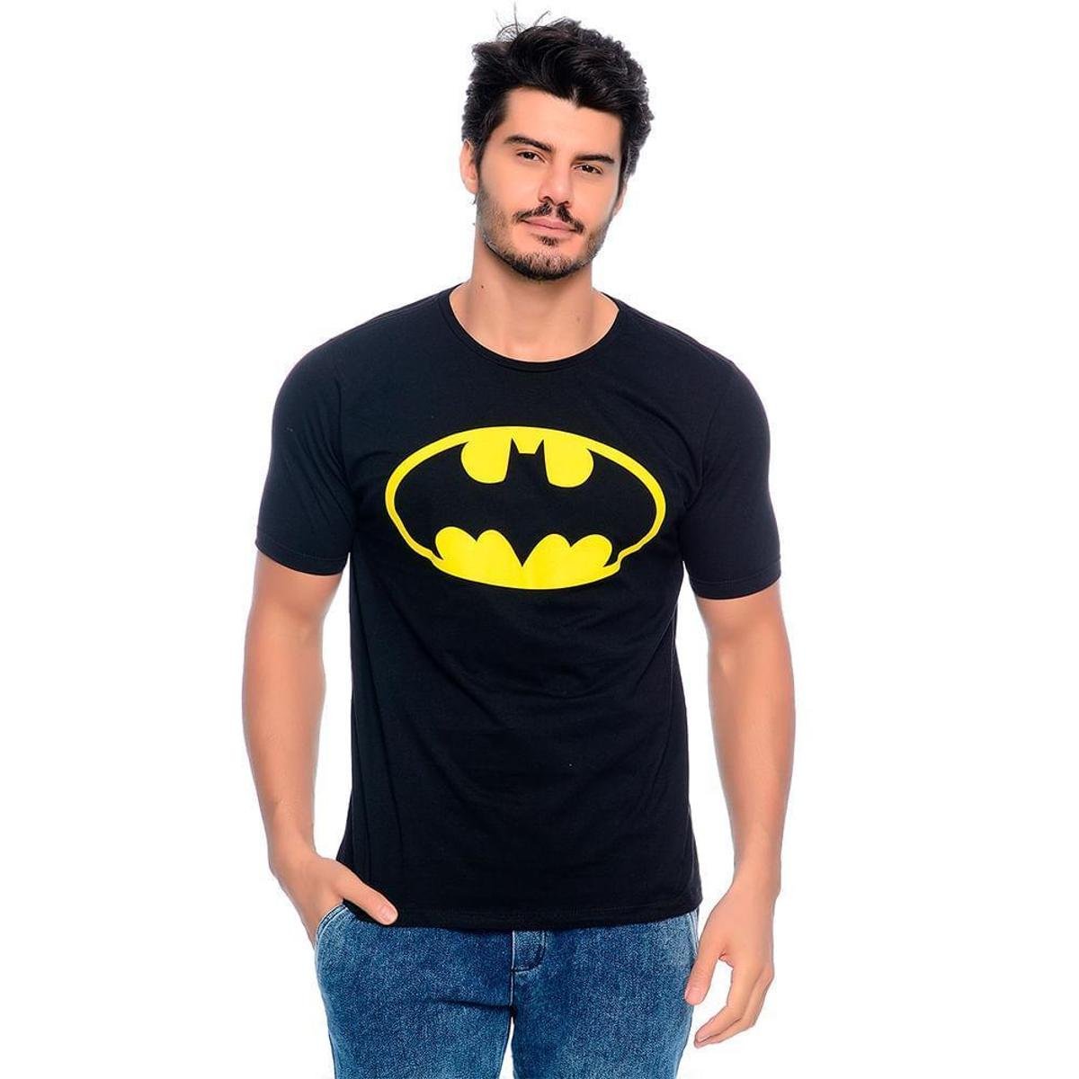 Camiseta Batman Noir Masculina - Preto | Netshoes