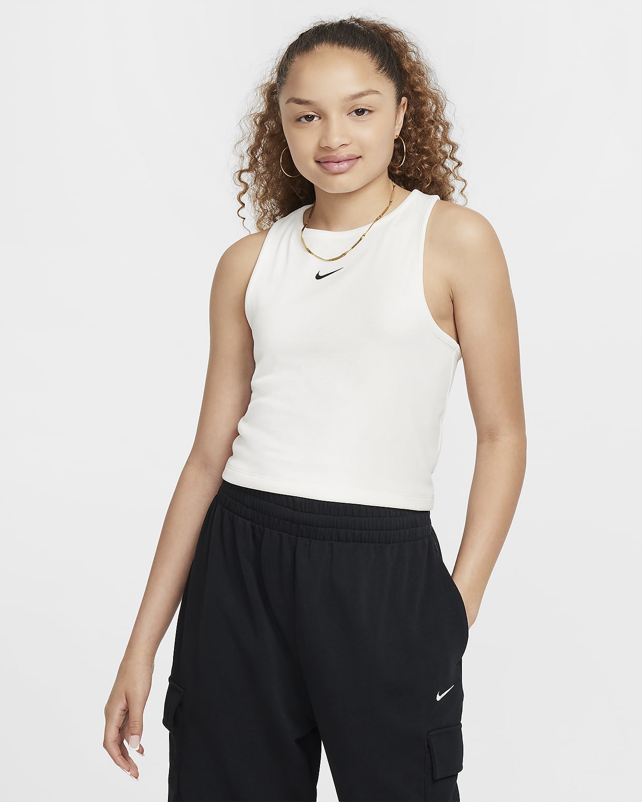 Nike Sportswear Girls' Ribbed Tank Top