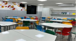 imagem de uma sala de aula