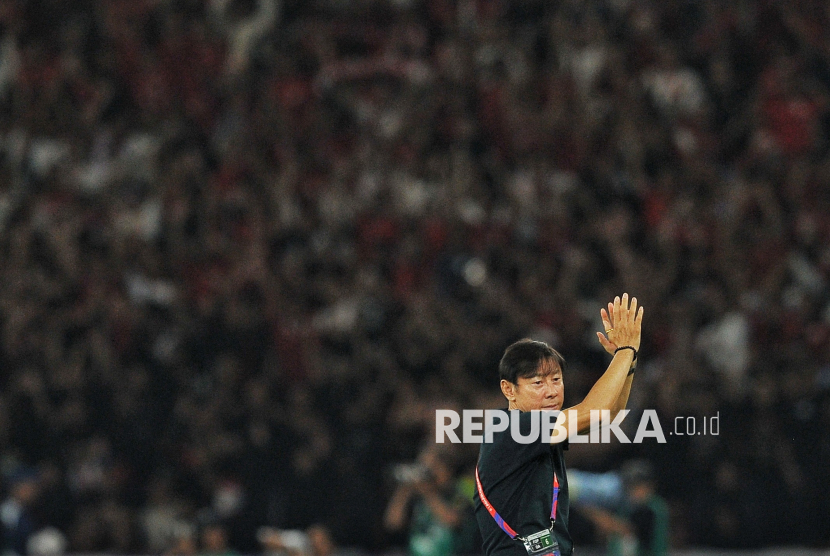 Former Indonesia national coach Shin Tae-yong