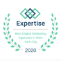 New York, New York, United States Digital Dot giành được giải thưởng Best Digital Marketing Agencies in NYC 2020 - Expertise